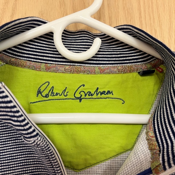 Robert Graham | 1/4 zip Pullover - Picture 2 of 3